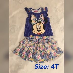 Minnie Mouse Outfit | 4T